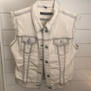 J Brand Slim Denim Vest